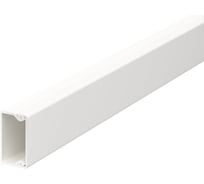 Кабельный канал OBO Bettermann WDK 12x22x2000 мм (мини-канал с крышкой) ПВХ, белый (42 штук/упаковка) 6150702