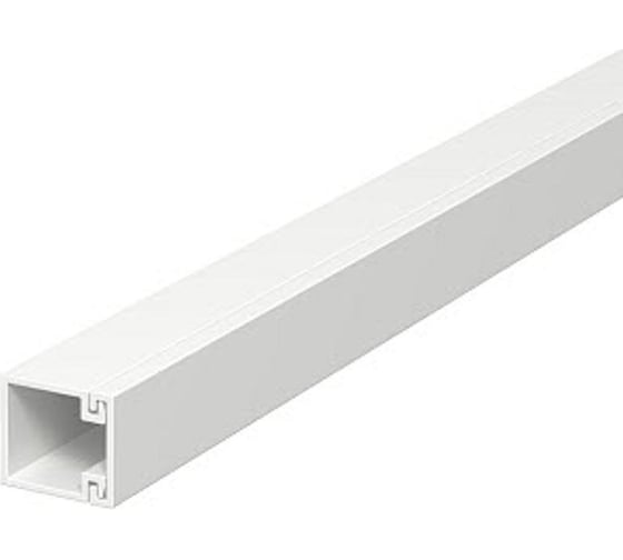 Кабельный канал OBO Bettermann WDK 15x15x2000 мм (мини-канал с крышкой) ПВХ, светло-серый RAL 7035 6024947