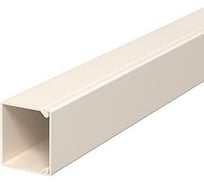 Кабельный канал OBO Bettermann WDK 30x30x2000 мм (мини-канал с крышкой) ПВХ, кремовый RAL 9001 6026826