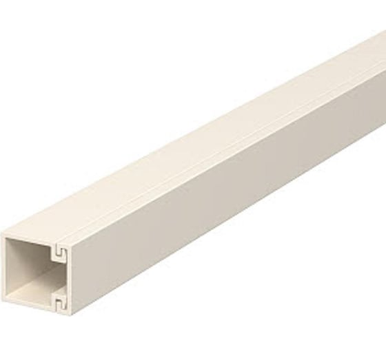 Кабельный канал OBO Bettermann WDK 15x15x2000 мм (мини-канал с крышкой) ПВХ, кремовый RAL 9001 6024963