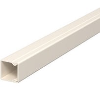 Кабельный канал OBO Bettermann WDK 20x20x2000 мм (мини-канал с крышкой) ПВХ, кремовый RAL 9001 (24 шт/уп) 6025153