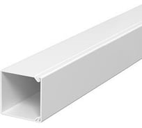 Кабельный канал OBO Bettermann WDK 25x25x2000 мм (мини-канал с крышкой) ПВХ, белый 6191053
