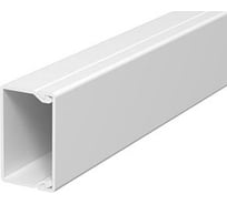 Кабельный канал OBO Bettermann WDK 25x40x2000 мм (мини-канал с крышкой) ПВХ, белый (12 штук/упаковка) 6191061