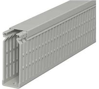 Кабельный канал перфорированный распределительный OBO Bettermann LK4 N 80x25x2000 мм (перфокороб) ПВХ, серый RAL 7030 6178225