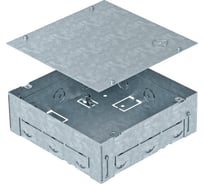 Монтажное основание для лючка GES4 OBO Bettermann (коробка для лючка на 6 модулей 45x45 мм в комплекте с клеммой заземления 8AWR) 7427430