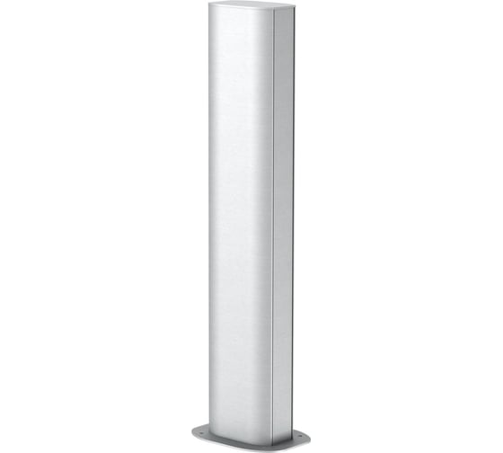 Миниколонна электромонтажная OBO Bettermann 0,68 м 2-х сторонняя Modul45 130x80x676 мм (стойка напольная) алюминий, белый 6289980