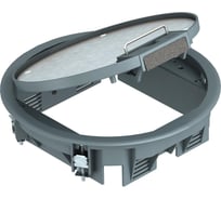 Лючок OBO Bettermann GESR4U (универсальный) для 6 розеток Modul45 (для 2xUT3 арт. 7408723) полиамид, серый 7405436