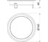 Лючок OBO Bettermann GES R2, 40x140 мм, глухой IP40 IK08 (полиамид, черный RAL 9011) 7405088 2