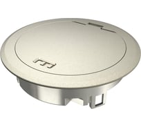 Лючок OBO Bettermann GES R2, пылевлагостойкий IP66, IK10, 40x140 мм (для монтажных оснований, никелированный) 7408850