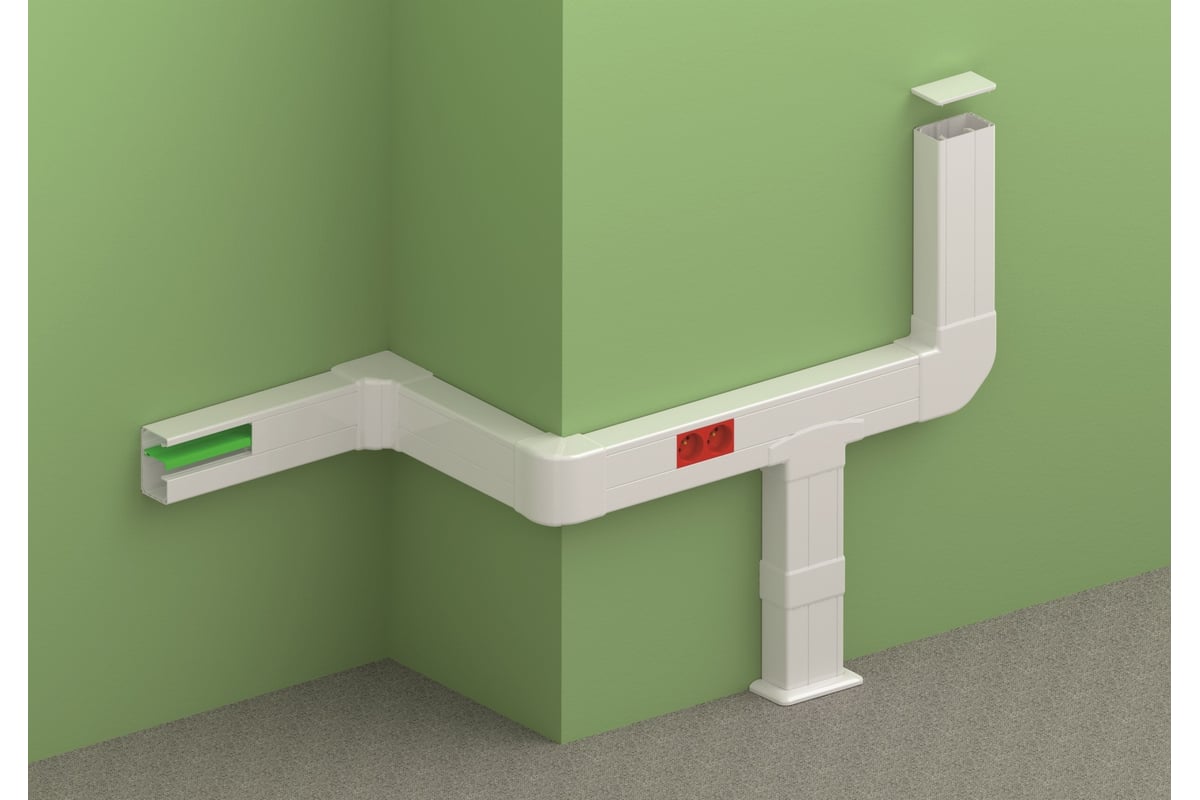 Кабель-каналы для электропроводки крепление к стене
