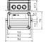 Огнестойкая распределительная коробка OBO Bettermann 150x116x67 мм 7205740 2