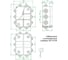Коробка распределительная для наружного монтажа Greenel 190х140х70мм, IP55,, серая GE41244 8