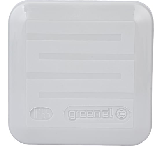 Распределительная коробка GREENEL наружного монтажа 70х70х40мм IP55 GE41236