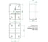 Коробка распаечная приборная для наружного монтажа Greenel 190х140х70мм, IP44, серый GE41263 5