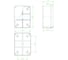 Коробка приборная для наружного монтажа 190х140х70мм, IP55, серый Greenel GE41264 5