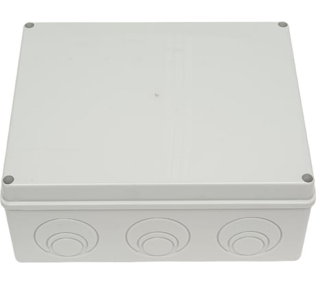 Приборная коробка GREENEL наружного монтажа 240х195х97мм с монтажной платой IP55 GE41342