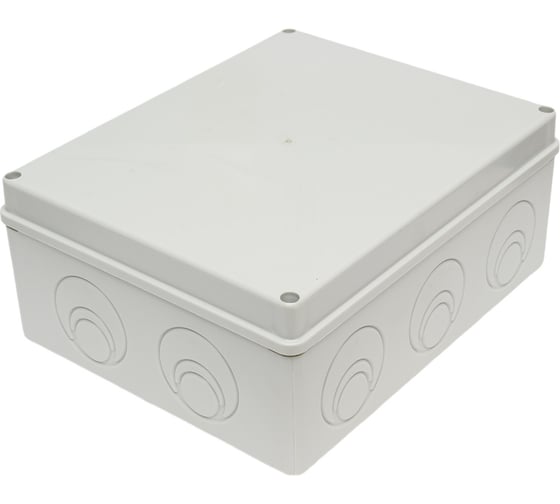 Приборная коробка GREENEL наружного монтажа 240х195х97мм с монтажной платой IP55 GE41342