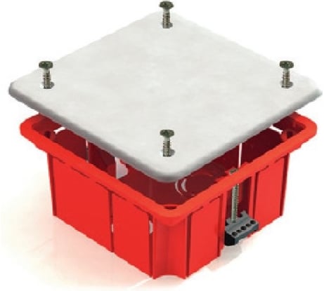 Распределительная коробка GREENEL 92х92х45мм для полых стен GE41022