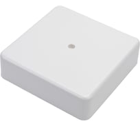 Распределительная коробка GREENEL с клеммной колодкой 100х100х29мм БЕЛАЯ GE41219-01