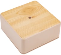 Распределительная коробка GREENEL с клеммной колодкой 100х100х44мм СОСНА GE41222-11