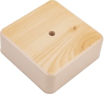 Распределительная коробка GREENEL с клеммной колодкой 75х75х28мм СОСНА GE41216-11