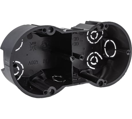 Установочная коробка GREENEL 2-местная 141х70х45мм для полых стен GE40023