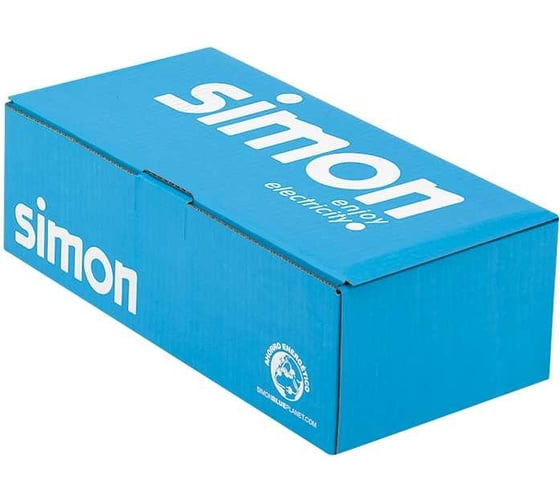 Телеблок Simon на 3 механизма К45, алюминий KTL203