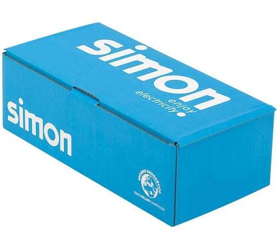 Телеблок Simon на 2 механизма К45, алюминий KTL202