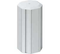 Миниколонна Simon 4-сторонняя на 5 модулей К45 с каждой стороны, алюминий ALK545-8