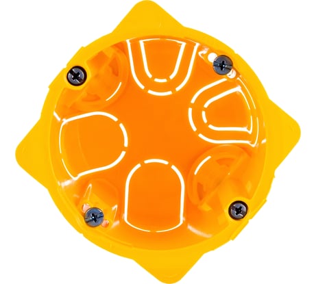 Коробка Legrand одноместная Программа Batibox для сухих перегородок винт/захват 1-местная глубина 50 080051