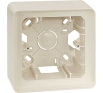 Монтажная коробка для накладного монтажа Simon, 1 пост, S82 Detail, слоновая кость 8200750-031