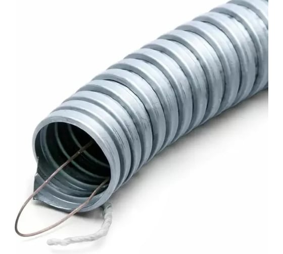 Металлорукав U-plast РЗ-ЦХ-22 (50 м) с протяжкой 800-022 1