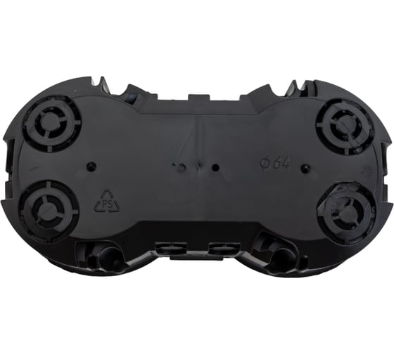 Установочная коробка IEK КМ40007 2х местная для твердых стен 141x70x45 с саморезами UKT20-141-070-045