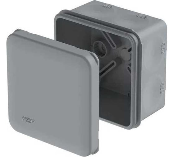 Коробка распределительная Systeme Electric MultiBox IP66 70x70x42 DIY (со стикером) серый SE IMT351961