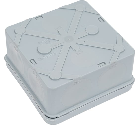 Коробка распределительная Systeme Electric MultiBox IP66 85x85x42 DIY (со стикером) сер. SE IMT351971