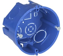 Установочная коробка IEK С3 D=68х40мм для твердых стен, с саморезами, оптовая упаковка UKT10-068-040-000-A-N-UO