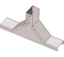 Отвод лотковый ОЛ АО "КЗЭМИ" 100x50 УТ1,5, горячее цинкование, S1,0 П0000015073