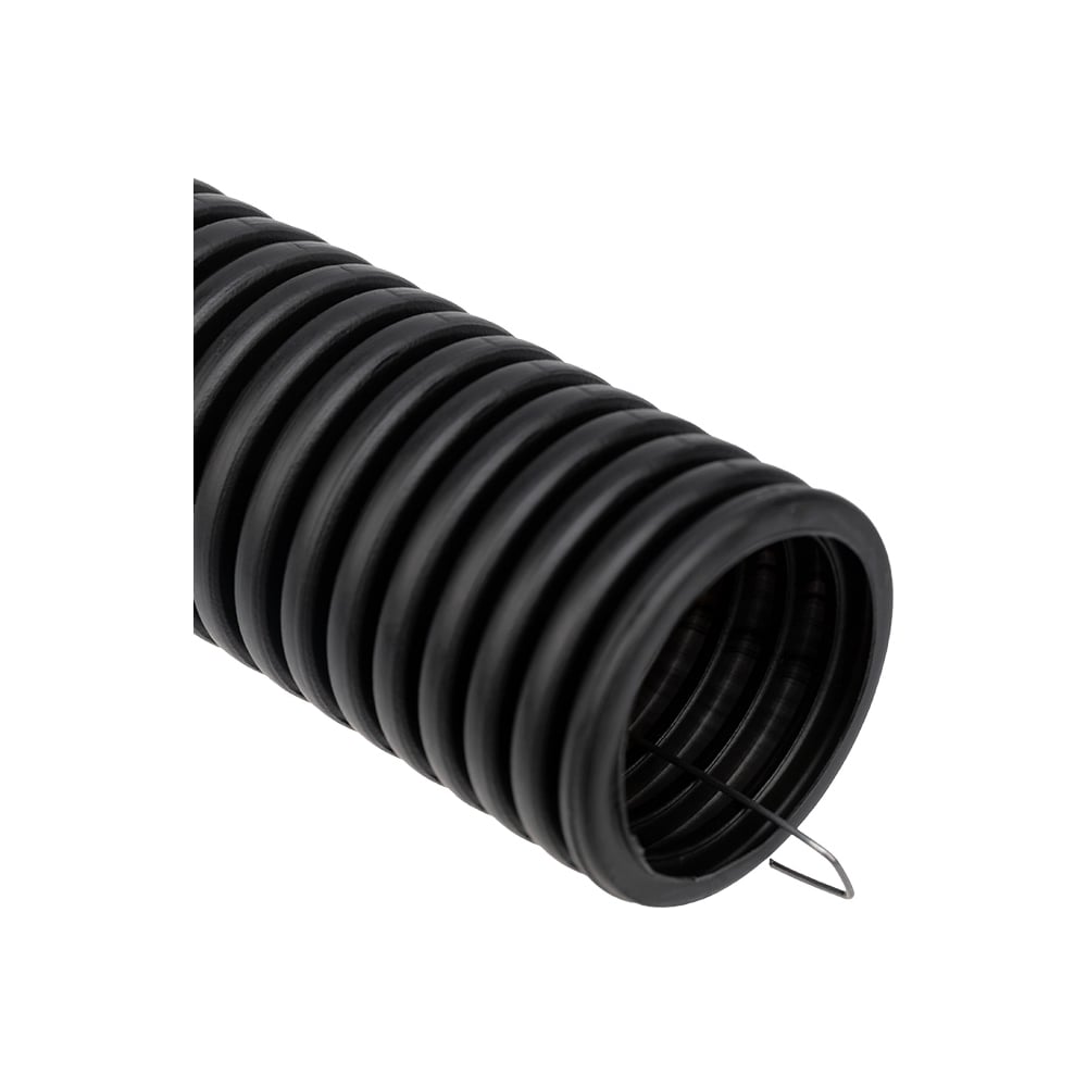 Гофрированная труба REXANT ПНД с зондом, d40 мм, 15 м 28-0040-3 ...