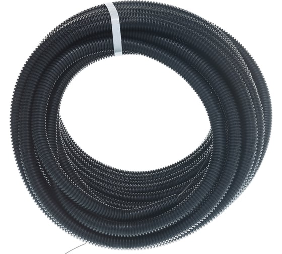 Гофрированная труба REXANT ПНД с зондом, d20 мм, 25 м 28-0020-25