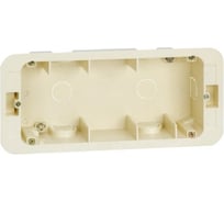 Коробка для внутреннего монтажа Simon 1-рядной рамки с суппортами, 236х96х50,5мм 27855-61