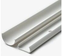 Кабель-канал полукруглый Уфакор 30x13x2000 АРКА белый ( Упаковка 20 шт) СT3013WHT-2000-30