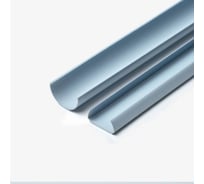 Кабель-канал полукруглый Уфакор 30x13x2000 АРКА серый СT3013СLR-GR-2000