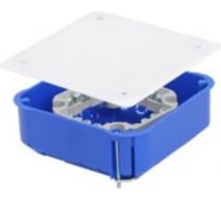 Коробка распаячная U-plast для полых стен с металлическими лапками с клеммником и крышкой УПрк 110/45.2.2. (72 шт) 020-024