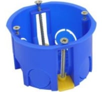 Коробка установочная U-plast приборная для полых стен с пластмассовыми лапками УПп 68/45.1.2. (200 шт) 020-011