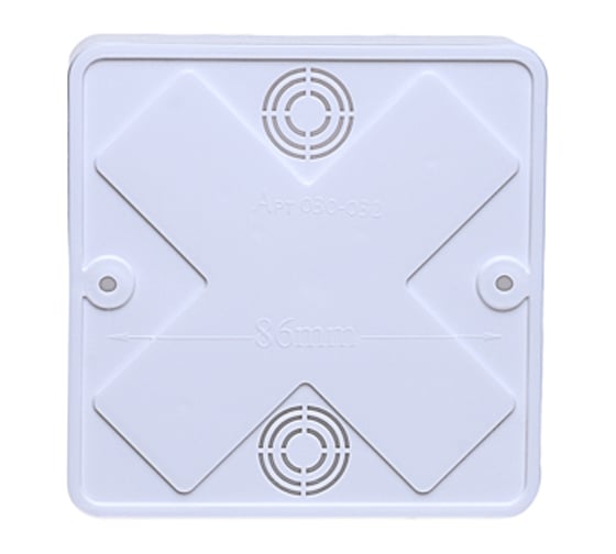 Коробка разветвительная для открытой установки U-plast УПр 100*100/25.2.3. 35 шт 030-032
