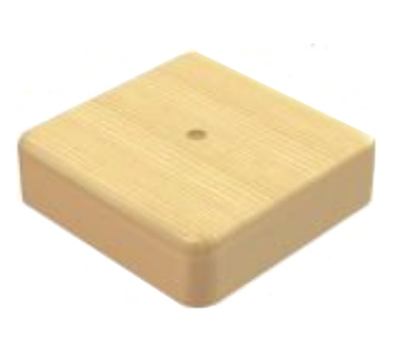 Коробка разветвительная для открытой установки U-plast УПр 100*100/25.2.3. сосна, 35 шт 030-032С