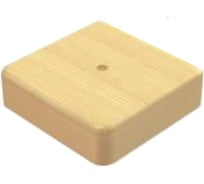 Коробка разветвительная для открытой установки U-plast УПр 75*75/25.2.3. сосна, 52 шт 030-030С