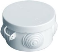 Коробка распаячная U-plast пылевлагозащитная, с эластичным мембранным вводом УПр 65/40.1.3. 180 шт черная 040-038 Ч