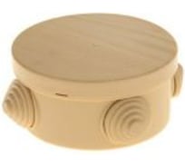 Коробка распаячная U-plast пылевлагозащитная, с эластичным мембранным вводом УПр 85/40.1.3. сосна, 120 шт 040-039С