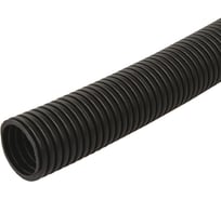 Труба гофрированная U-plast 25 мм, с зондом черн., ПНД (HF), УФ, 75м 711-025